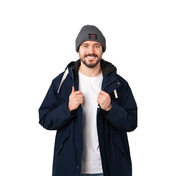 Zimní čepice Barts LUUKE BEANIE Dark Heather