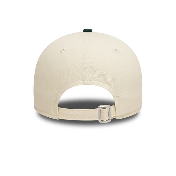Kšiltovka New Era 940 MLB OAKLAND ATHLETICS Light Cream / Dark Green