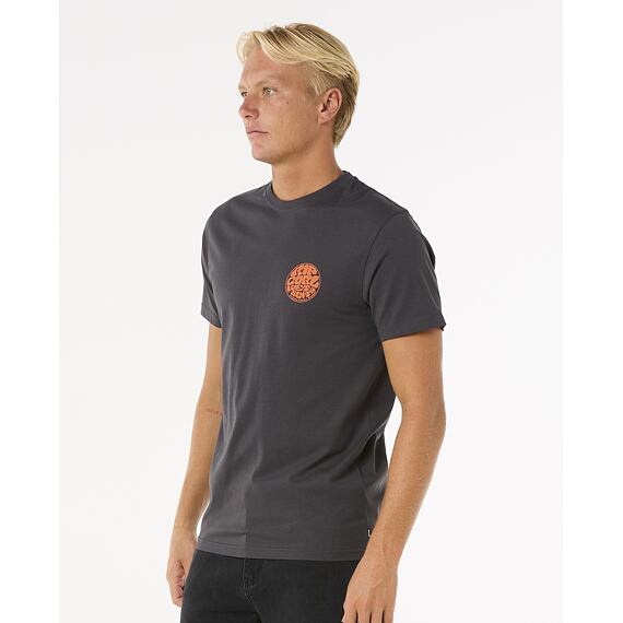 Tričko Rip Curl WETTIE ICON TEE Washed Black