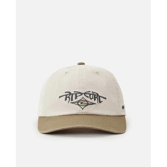 Kšiltovka Rip Curl RAW ENERGY ART ADJ CAP Olive