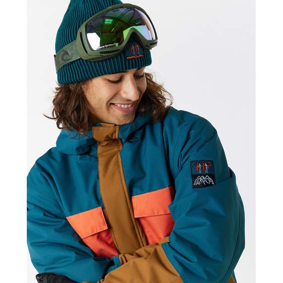Bunda Rip Curl PINNACLE 10K/10K JACKET Blue Green 