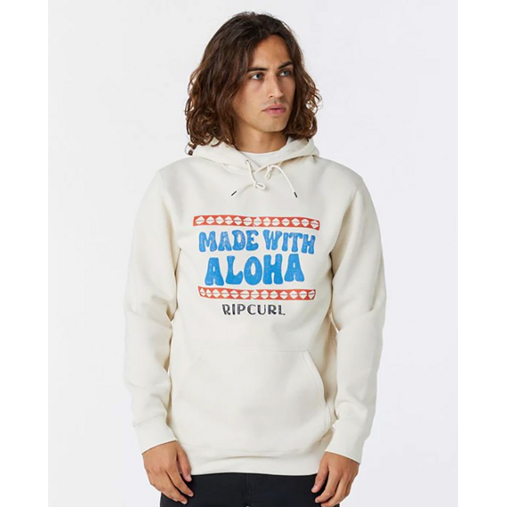 Mikina Rip Curl DOWN THE LINE FP HOODED Bone 