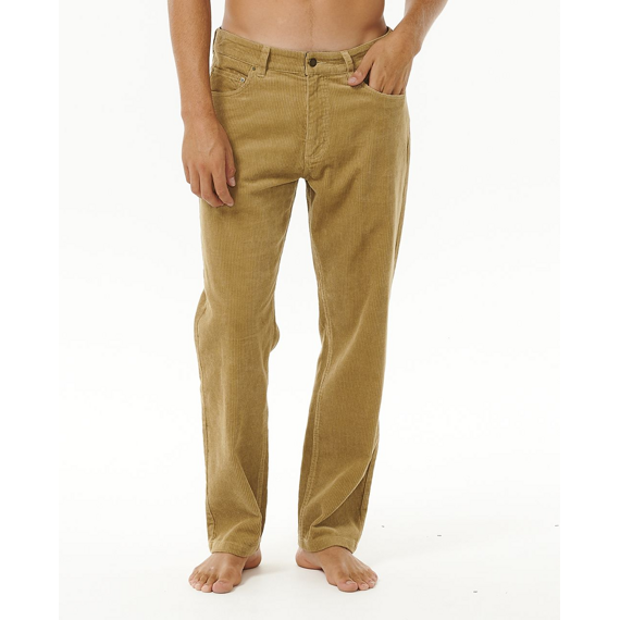 Kalhoty Rip Curl CLASSIC SURF CORD PANT Dark Khaki