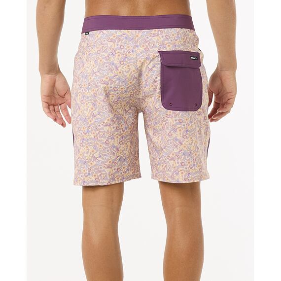 Plavky Rip Curl MIRAGE FLORAL REEF Smokey Grape