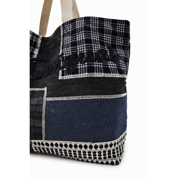 Kabelka Desigual Shopper India negro