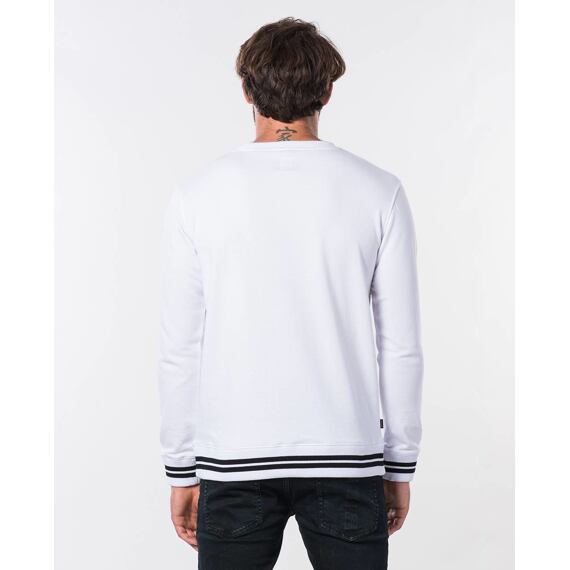 Mikina Rip Curl WOOP LOOP CREW  Optical White 