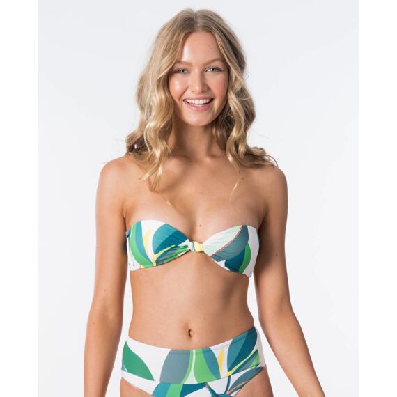 Plavky Rip Curl PALM BAY BANDEAU  White 