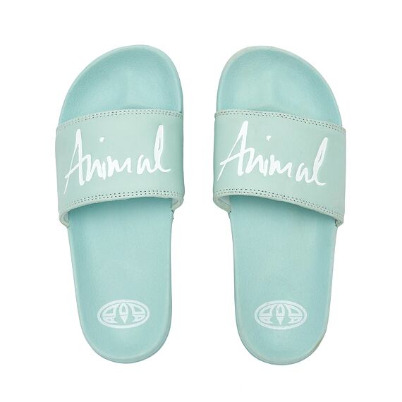 Pantofle Animal PINKIE Harbour Green