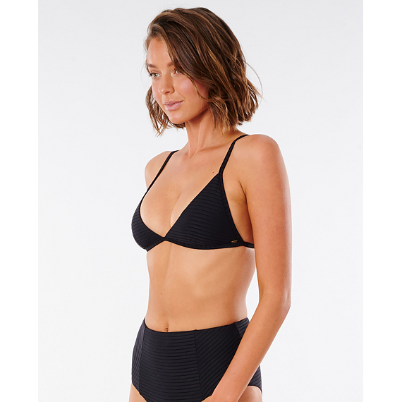 Plavky Rip Curl PREMIUM SURF BANDED FIXED TRI  Black 