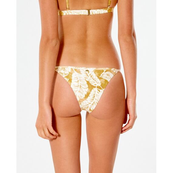 Plavky Rip Curl SUMMER PALM SKIMPY PANT  Honey 