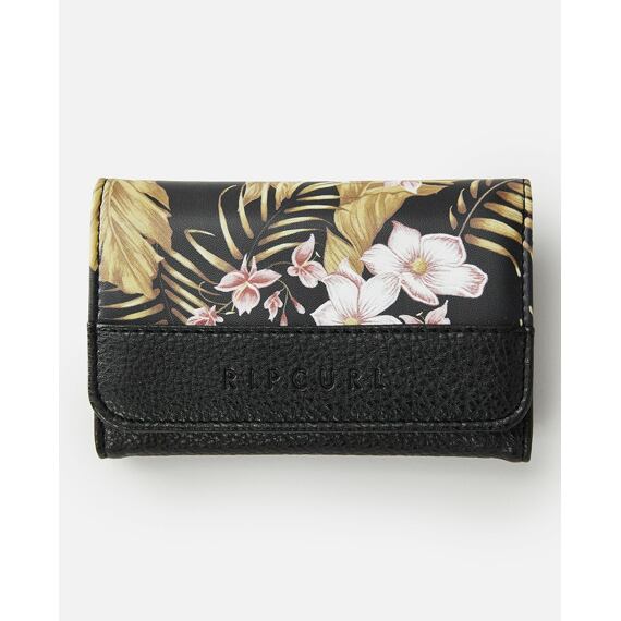 Peněženka Rip Curl FLORA MID WALLET  Black 