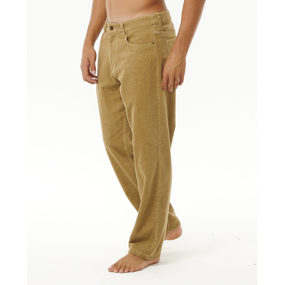 Kalhoty Rip Curl CLASSIC SURF CORD PANT Dark Khaki