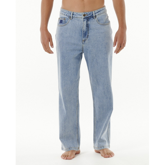 Kalhoty Rip Curl DOSED DENIM PANT Washed Blue