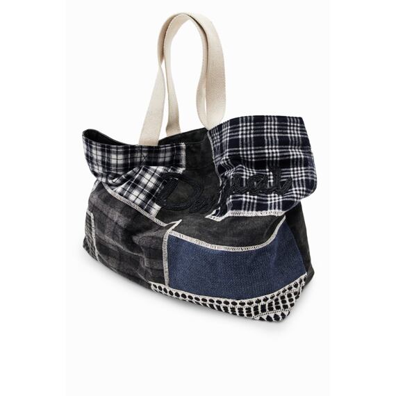 Kabelka Desigual Shopper India negro