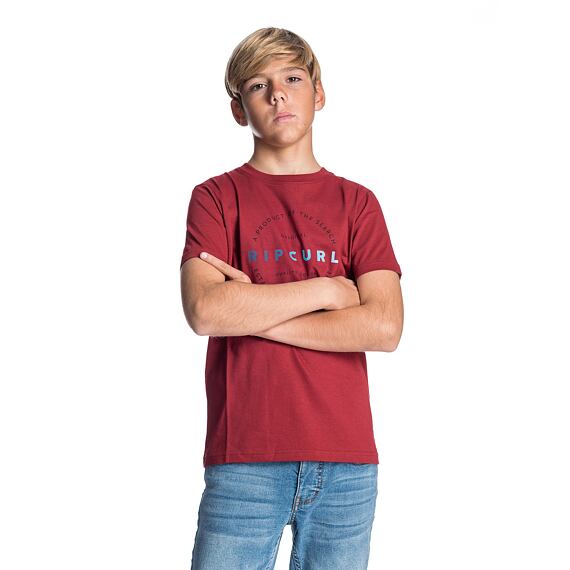 Tričko Rip Curl SIXTY NINE SS TEE  Red 