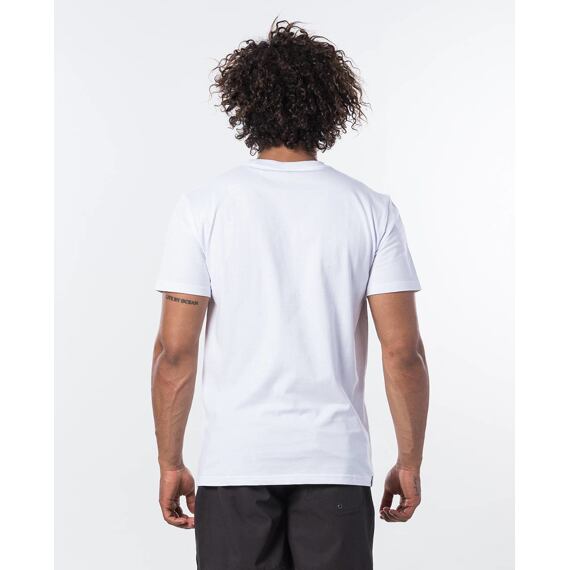 Tričko Rip Curl WOOP LOOP S/S TEE  Optical White 