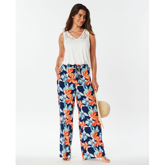 Kalhoty Rip Curl BLISS BLOOM BEACH PANT  Dark Blue 