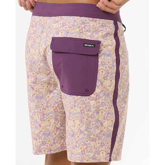 Plavky Rip Curl MIRAGE FLORAL REEF Smokey Grape