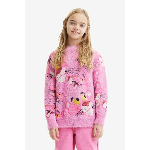 Svetr Desigual Pink Panther turosa