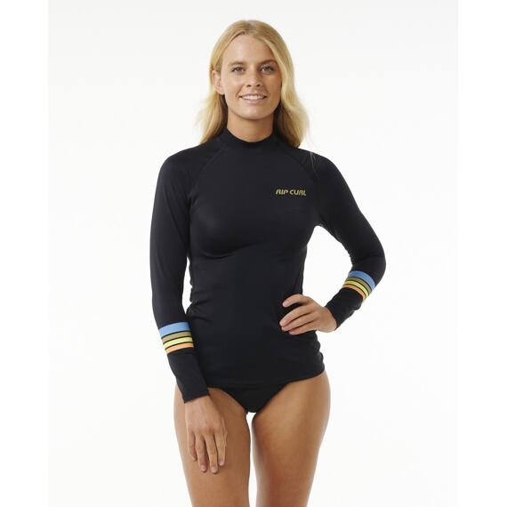 Lykra Rip Curl TIDE REVIVAL UPF L/S Black
